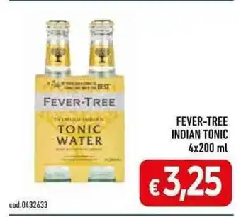 FEVER-TREE INDIAN TONIC 4x200 ml