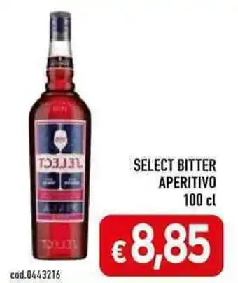C+C Cash and Carry SELECT BITTER APERITIVO 100 cl offerta