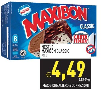 Iperfamily NESTLE' MAXIBON CLASSIC 768 g offerta