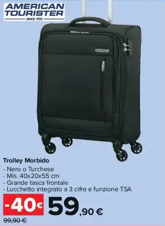 Carrefour Trolley Morbido offerta