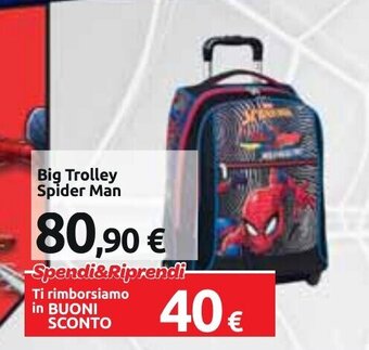 Carrefour Big Trolley Spider Man offerta