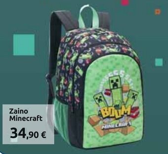 Zaino Minecraft