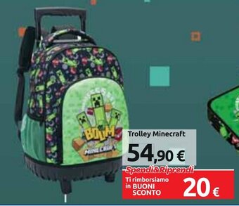 Carrefour Trolley Minecraft offerta