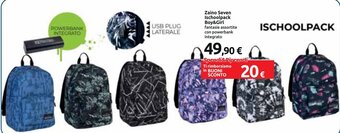 Carrefour Zaino Seven Ischoolpack Boy&Girl offerta