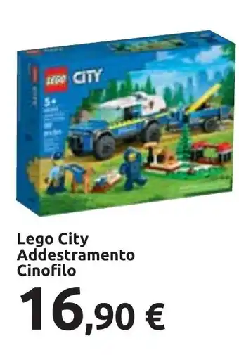 Carrefour Lego City Addestramento Cinofilo offerta