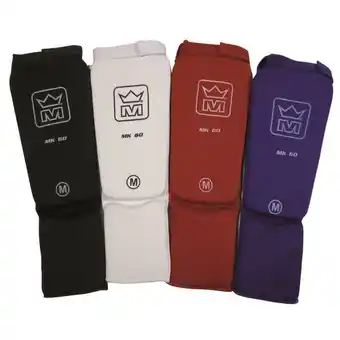 Decathlon Protettori tibia/piede in cotone per kickboxing/fullcontact montana mk 60 offerta