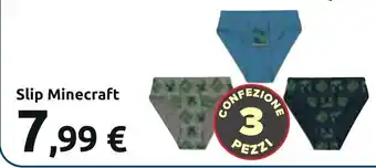 Carrefour Slip Minecraft offerta