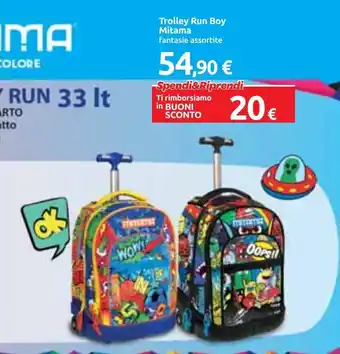 Carrefour Trolley Run Boy Mitama offerta