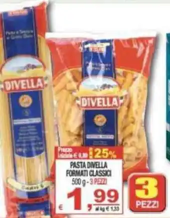 CTS Supermercati PASTA DIVELLA FORMATI CLASSICI 500 g offerta