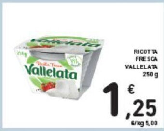 RICOTTA FRESCA VALLELATA 250 g