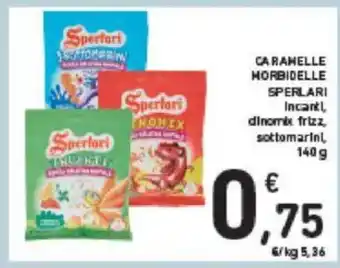 Conad CARAMELLE HORBIDELLE SPERLARI Incant 140 g offerta