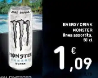 Conad ENERGY DRINK MONSTER linea assortita 50 CL offerta