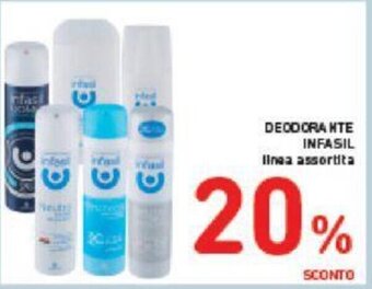 Conad DEODORANTE INFASIL linea assortita offerta