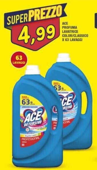 Maury's ACE PROFUMA LAVATRICE COLOR/CLASSICO X 63 LAVAGGI offerta