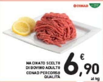 Conad MACINATO SCELTO DI BOVINO ADULTO CONAD PERCORSO QUALITÀ offerta