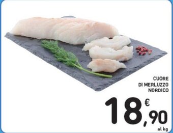 Conad CUORE DI MERLUZZO NORDICO offerta