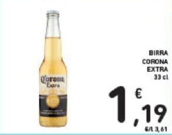 Conad BIRRA CORONA EXTRA 33 cl offerta