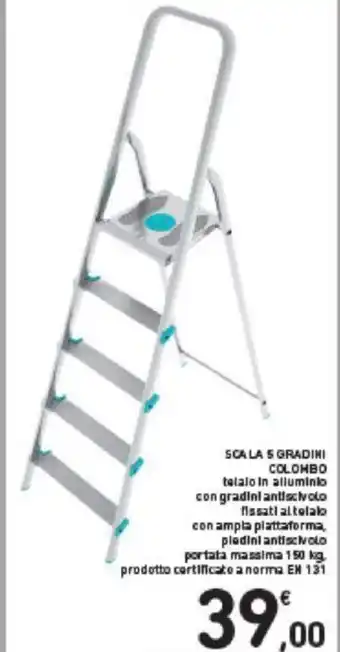 SCA LA 5 GRADINI COLOMBO