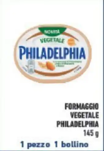 Conad FORMAGGIO VEGETALE PHILADELPHIA 145 g offerta