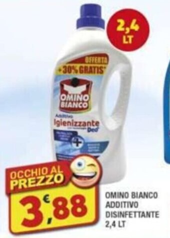 Maury's OMINO BIANCO ADDITIVO DISINFETTANTE 2,4 LT offerta