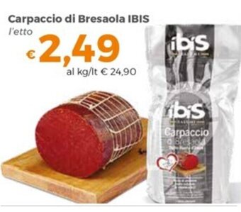 Carpaccio di Bresaola IBIS