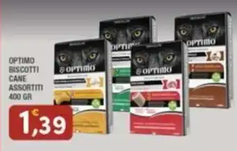 Maury's OPTIMO BISCOTTI CANE ASSORTITI 400 GR offerta