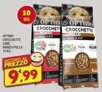 Maury's OPTIMO CROCCHETTE CANE MANZO/POLLO 10 KG offerta
