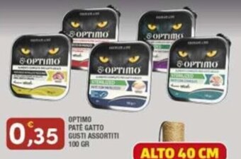 Maury's OPTIMO PATE GATTO GUSTI ASSORTITI 100 GR offerta