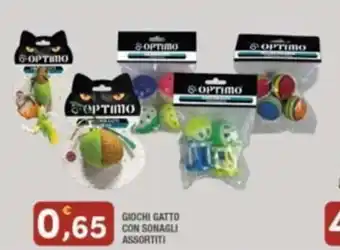 Maury's GIOCHI GATTO CON SONAGLI ASSORTITI offerta