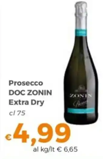 Prosecco DOC ZONIN Extra Dry cl 75