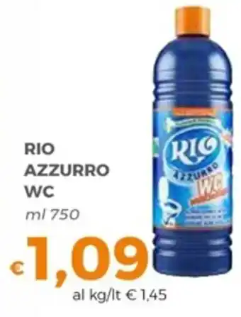 RIO AZZURRO WC ml 750