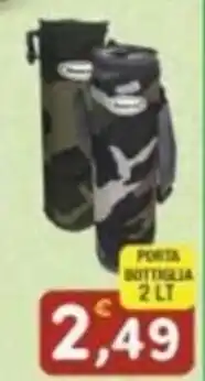 MAURY'S BORSA TERMICA MILITARY PORTA BOTTIGLIA 2LT