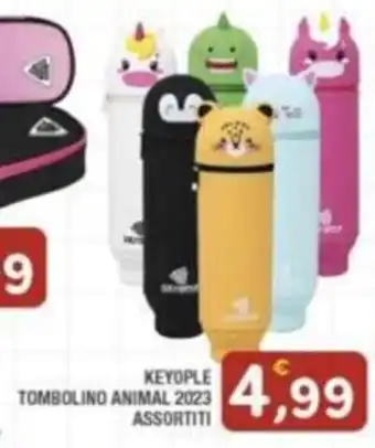 KEYOPLE TOMBOLINO ANIMAL 2023 ASSORTITI