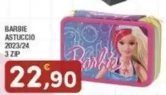 Maury's BARBIE ASTUCCIO 2023/24 3 ZIP offerta