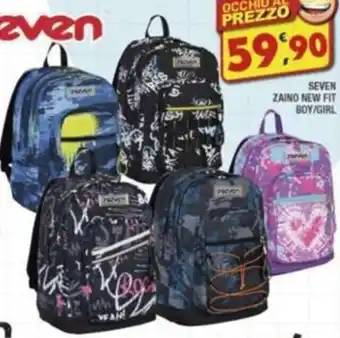 Maury's SEVEN ZAINO NEW FIT BOY/GIRL offerta
