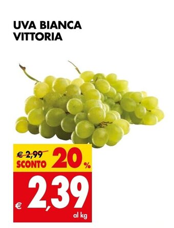 Tigros UVA BIANCA VITTORIA offerta