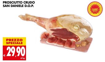Tigros PROSCIUTTO CRUDO SAN DANIELE D.O.P. offerta