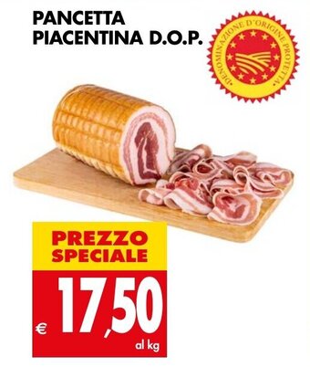 Tigros PANCETTA PIACENTINA D.O.P. offerta