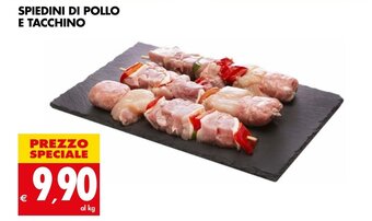 Tigros SPIEDINI DI POLLO E TACCHINO offerta