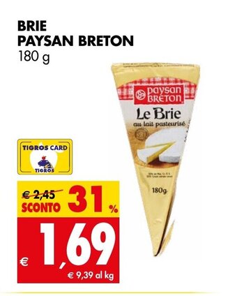 BRIE PAYSAN BRETON 180 g