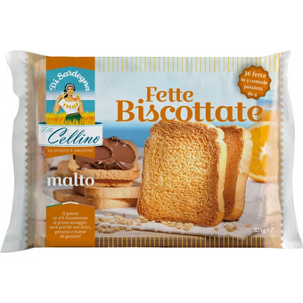 Qui Discount Fette biscottate al malto d' orzo/ ai 5 cereali 324 gr offerta