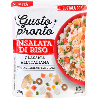 Qui Discount Insalata di riso gusto pronto 220 gr offerta