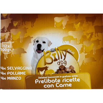 Qui Discount Billy dog carne multibox 100 gr x 12 offerta