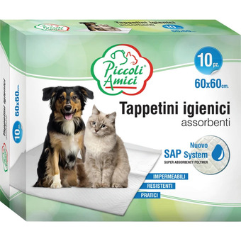Tappetini igienici assorbenti 60x60 pz 10