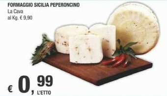 Crai La Cava Formaggio Sicilia Peperoncino offerta