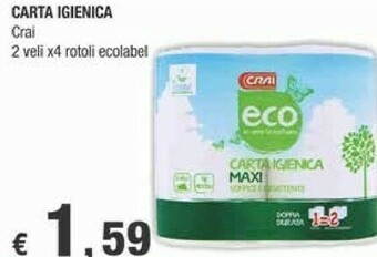 Crai Carta Igienica offerta