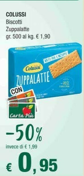 Crai Colussi Zuppalatte 500 G(ml) offerta