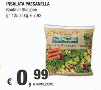 Crai Bontà di stagione Insalata Paesanella offerta
