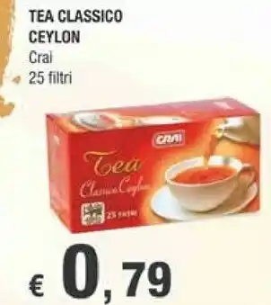 Crai Crai Tea Classico offerta