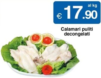 Sì con te Calamari puliti decongelati offerta